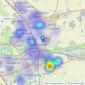 Pennell & Partners - Peterborough listings heatmap