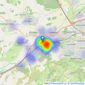 Penny Lane Homes - Johnstone listings heatmap