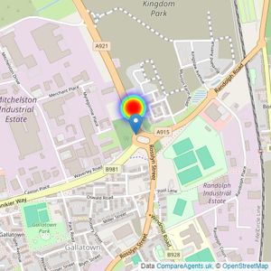 Persimmon Homes North Scotland listings heatmap