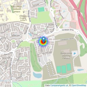 Persimmon Homes North Scotland listings heatmap