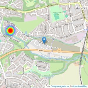 Persimmon Homes North Scotland listings heatmap