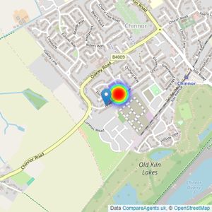 Persimmon Homes Thames Valley listings heatmap