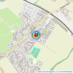 Persimmon Homes listings heatmap