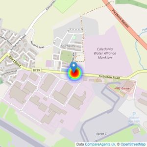 Persimmon Homes listings heatmap