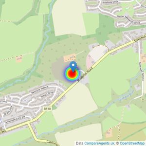 Persimmon Homes listings heatmap