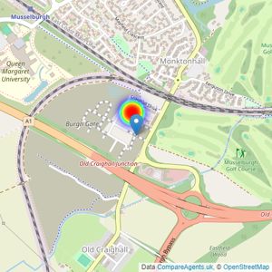 Persimmon Homes listings heatmap