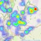 Peter Alan - Blackwood listings heatmap