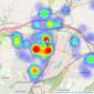 Peter Alan - Morriston listings heatmap