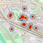 Peter Alan - Victoria Park listings heatmap