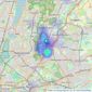 Peter Andrews - South Woodford listings heatmap