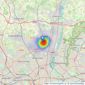 Peter Barry Estate Agents - Winchmore Hill listings heatmap