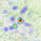 Peter Buswell - Hawkhurst listings heatmap