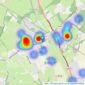 Peter Scott - Chalfont St Giles listings heatmap