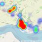 Philip Bannister & Co - Elloughton listings heatmap