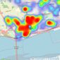 Philip Bannister & Co - Hessle listings heatmap