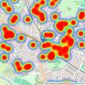 Philip James Kennedy - Didsbury listings heatmap