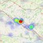 Philip Jarvis Estate Agents - Lenham listings heatmap