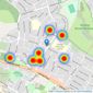 Phillip Laurence - Hayes listings heatmap