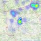 Platform Property - Covering Kent/Surrey listings heatmap