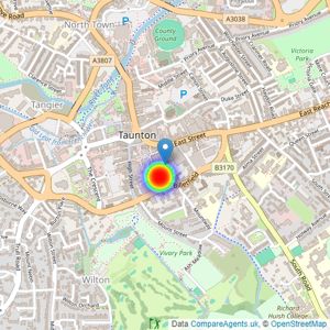 Platinum Skies listings heatmap