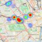 Plaza Estates - Marble Arch listings heatmap