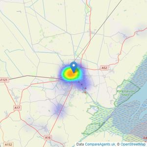 Plotway - Boston listings heatmap