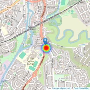 Plumlife listings heatmap