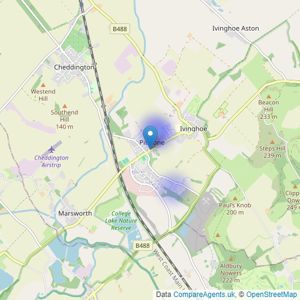 Plumm Property - Pitstone listings heatmap