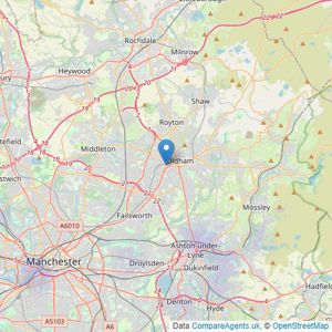 Portfolio - Manchester listings heatmap