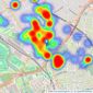 Portico - Leyton listings heatmap