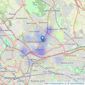 Premier Estate Agents - Birmingham listings heatmap