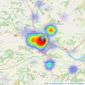 Premier Properties Perth - Perth listings heatmap