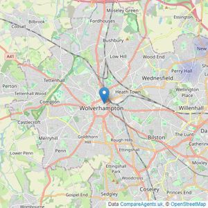 Premium Estates - Covering Leamington Spa listings heatmap