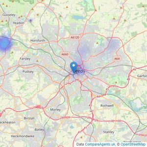 Preston Baker - Land & New Homes listings heatmap