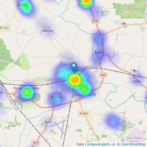 Preston Baker - Selby listings heatmap