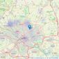 Preston Baker - Yorkshire listings heatmap