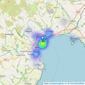 PRH Estate & Letting Agents - Penzance listings heatmap