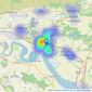 PRIMROSE PROPERTIES - Alloa listings heatmap