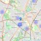 Priya Properties - Leicester listings heatmap