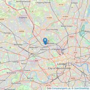 Probate.Auction - London listings heatmap