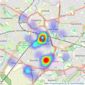 Prominence Estates - Coventry listings heatmap