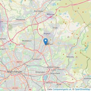 PROPERTIES UNDER THE HAMMER AUCTIONS (NATIONWIDE) - Oldham listings heatmap