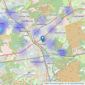 Property Bee UK - Surrey listings heatmap