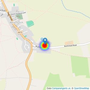 Property Matters  (ALBION) LTD listings heatmap