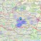 PRP Properties - Glasgow listings heatmap