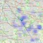 Pullen Estate Agents - Chislehurst listings heatmap