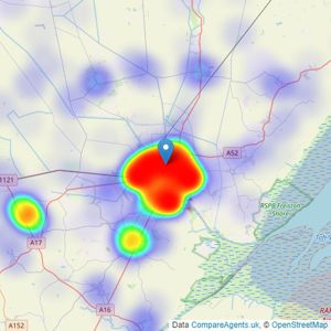 Pygott & Crone - Boston listings heatmap