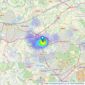 Quarters Residential - Wokingham listings heatmap