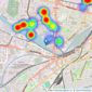 Quay Property - Salford listings heatmap