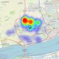 Quick & Clarke - Willerby listings heatmap